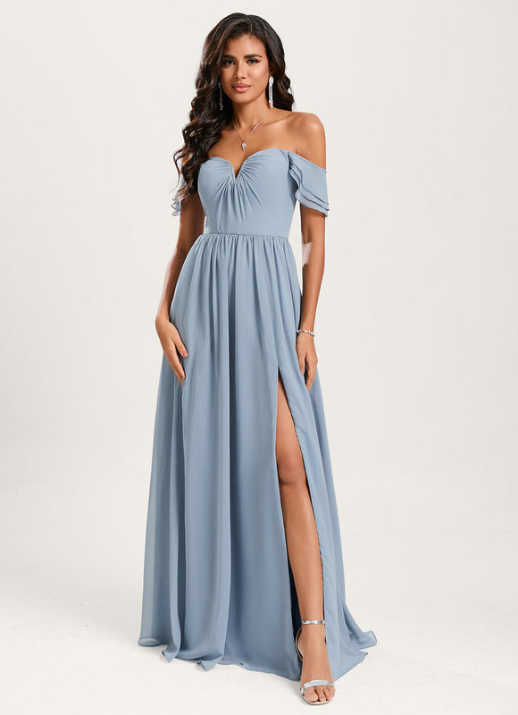 Robe Chic Violet Élégant