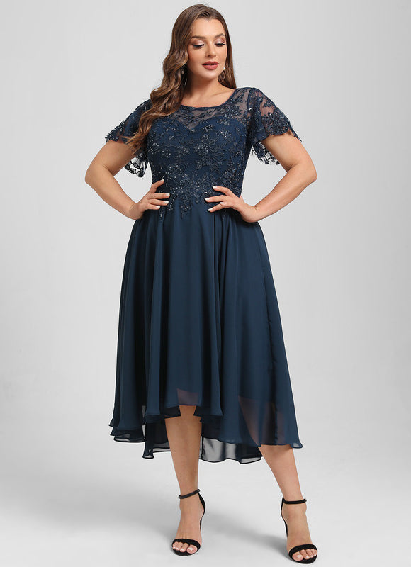 Robe Chic Cocktail Étoilée - gallery 8