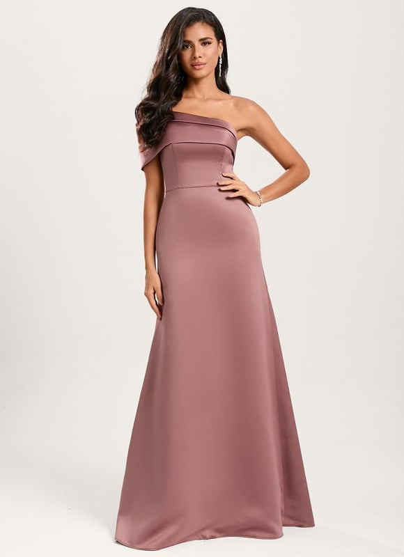 Robe Chic Satinée Rose - gallery 2