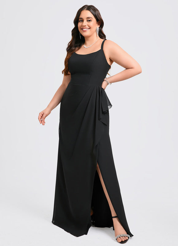 Robe Chic Longue Verte Raffinée - gallery 6