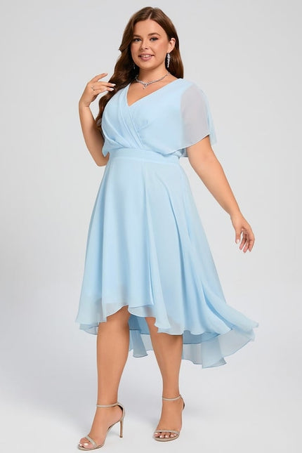 Robe Chic Fluide Bleu Nuit - gallery 9