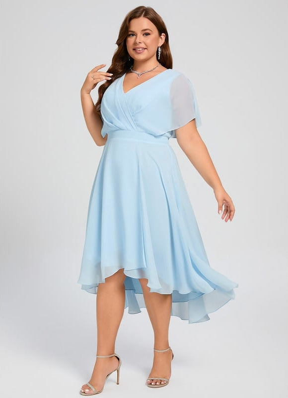 Robe Chic Fluide Bleu Nuit - gallery 9