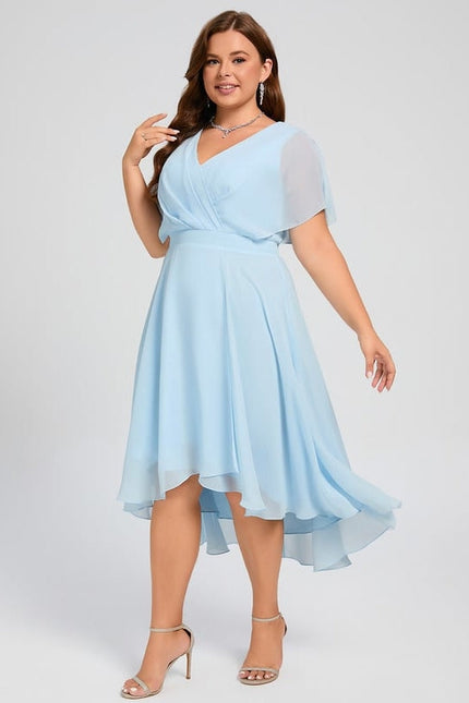 Robe Chic Fluide Bleu Nuit - gallery 9