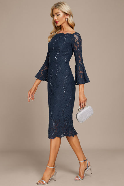 Robe Chic Chic Dentelle Étoilée - gallery 4