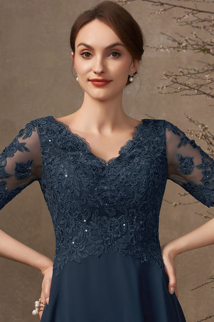 Robe Chic Émeraude Dentelle - gallery 3