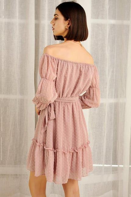 Robe Ample Courte Chic - gallery 1