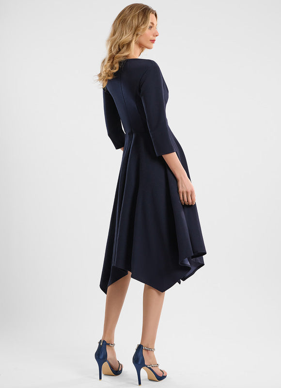 Robe Chic Élégante Asymétrique - gallery 4