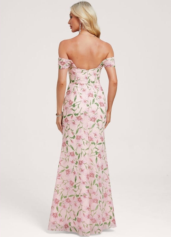 Robe Chic Violet Élégant - gallery 4