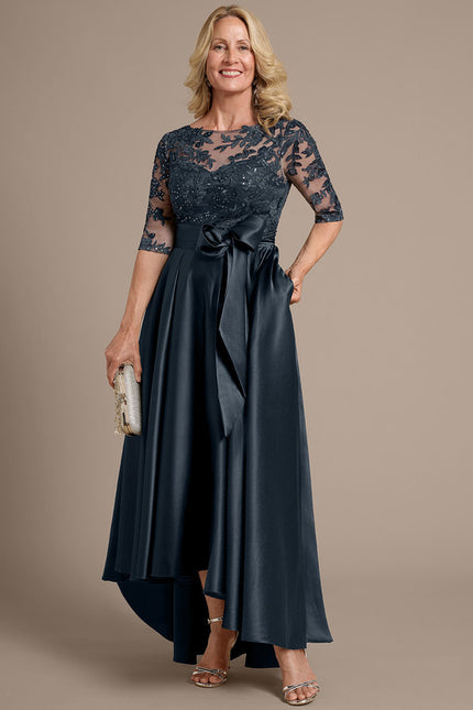 Robe Chic Mère Satinée - gallery 2