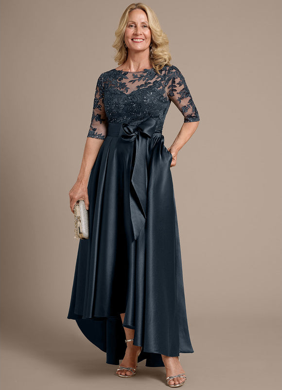 Robe Chic Mère Satinée - gallery 2