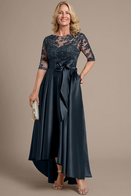 Robe Chic Mère Satinée - gallery 2