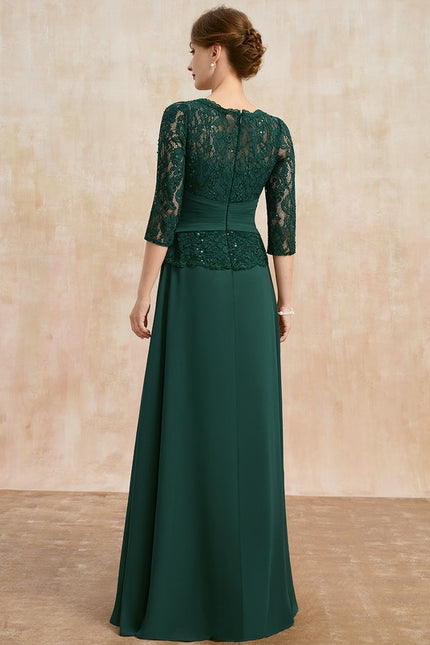Robe Chic Vert Sombre Chic - gallery 5
