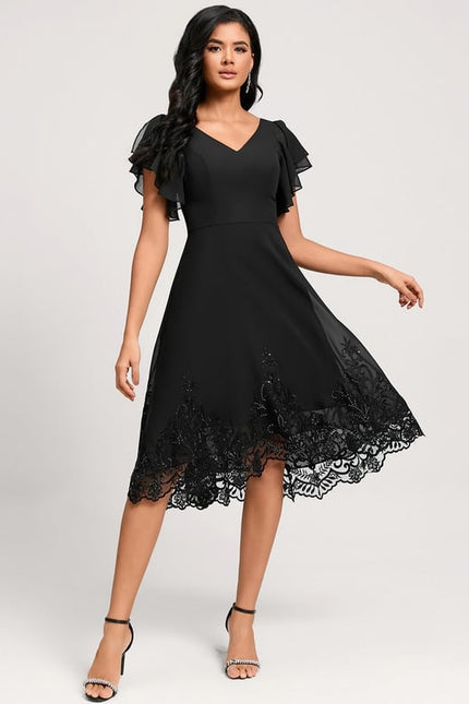 Robe Chic Luxe Sombre Éveil - gallery 4