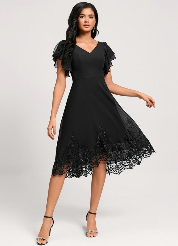 Robe Chic Luxe Sombre Éveil - gallery 4