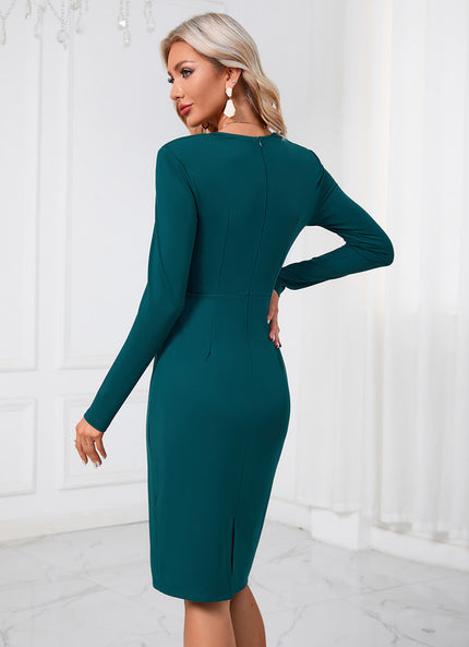 Robe Chic Tailored Émeraude