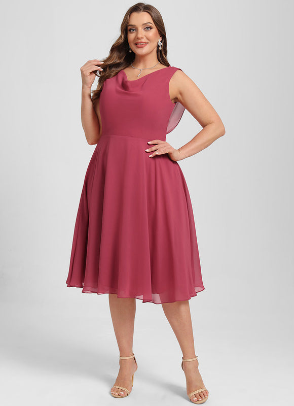 Robe Chic Violet Flottant - gallery 8