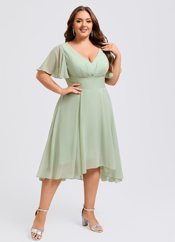 Robe Chic Fluide Bleu Nuit - gallery 9
