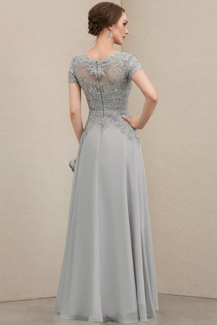 Robe Chic Longue Bleu Cobalt - gallery 3