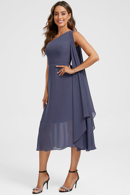 Robe De Cocktail Chic Longue - gallery 3