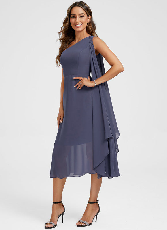 Robe De Cocktail Chic Longue - gallery 3