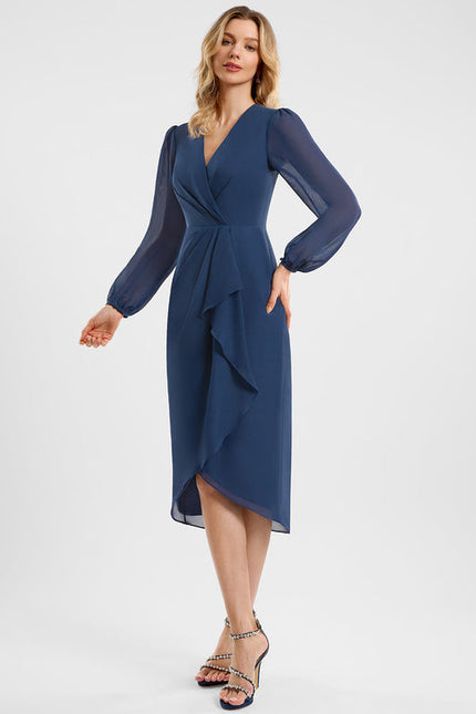 Robe Chic Mousseline Volants - gallery 5