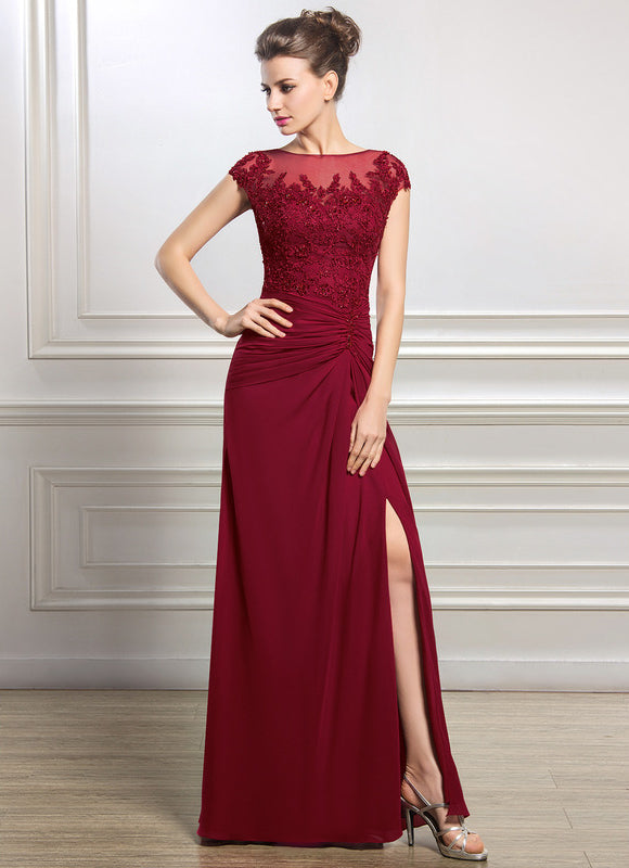 Robe Chic Élégance Rubis