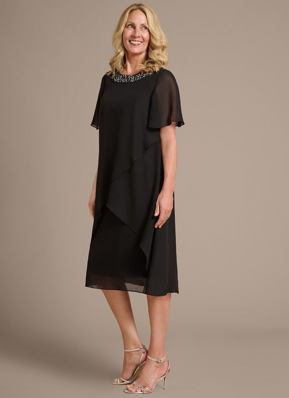 Robe Noire Chic Pour Mariage - gallery 4