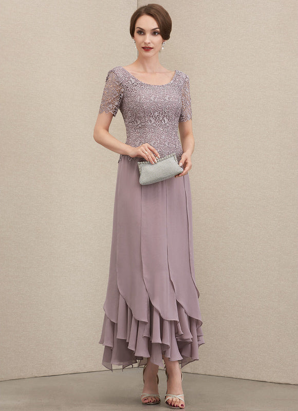 Robe Chic Mousseline Lavande - gallery 1