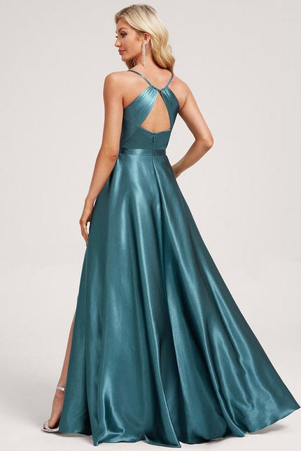 Robe Chic Élégance Satinée - gallery 5