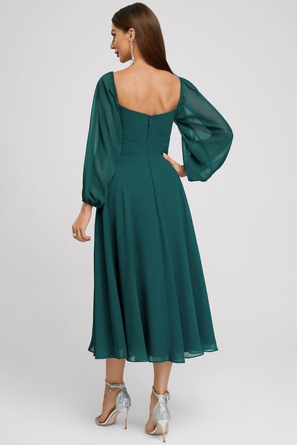 Robe Chic Émeraude Aérienne - gallery 4