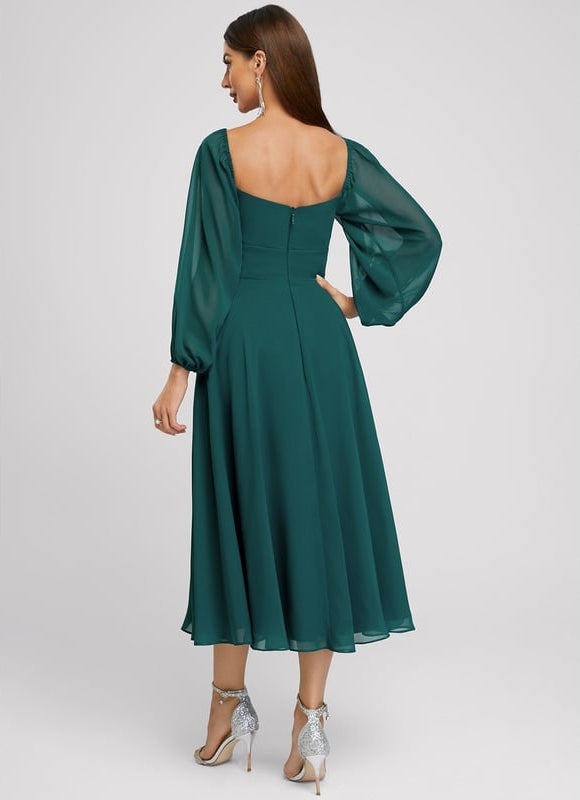Robe Chic Émeraude Aérienne - gallery 4