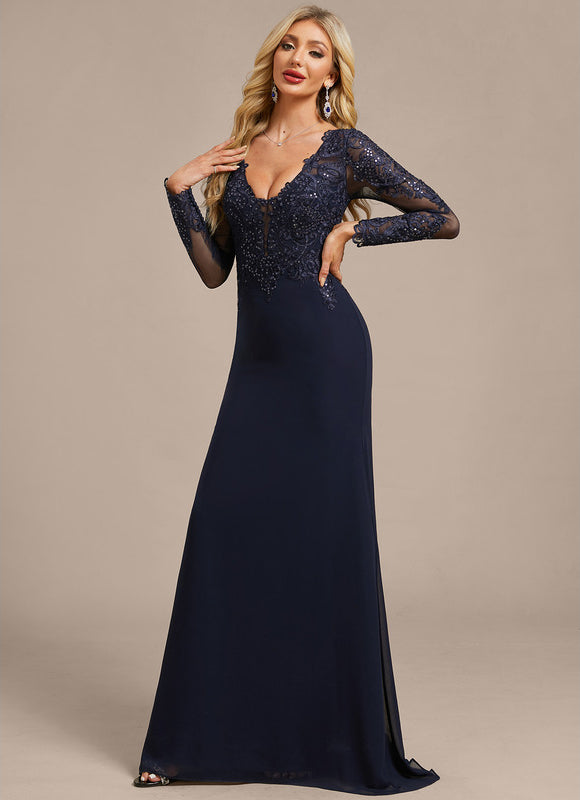 Robe Chic Élégante Marine - gallery 8