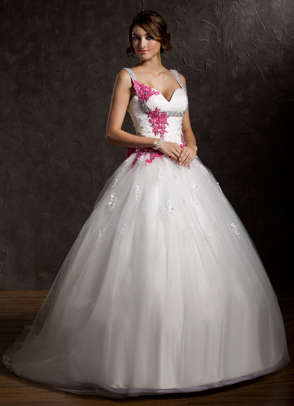 Robe Chic Princesse Tulle Satin - gallery 3