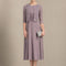 Robe Chic Mousseline Violet
