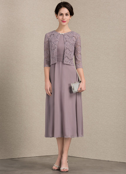 Robe Chic Mousseline Violet