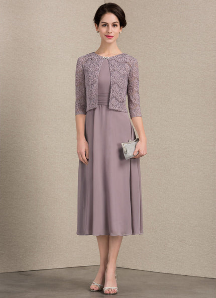 Robe Chic Mousseline Violet
