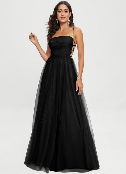 Robe Chic Tulle Ébène