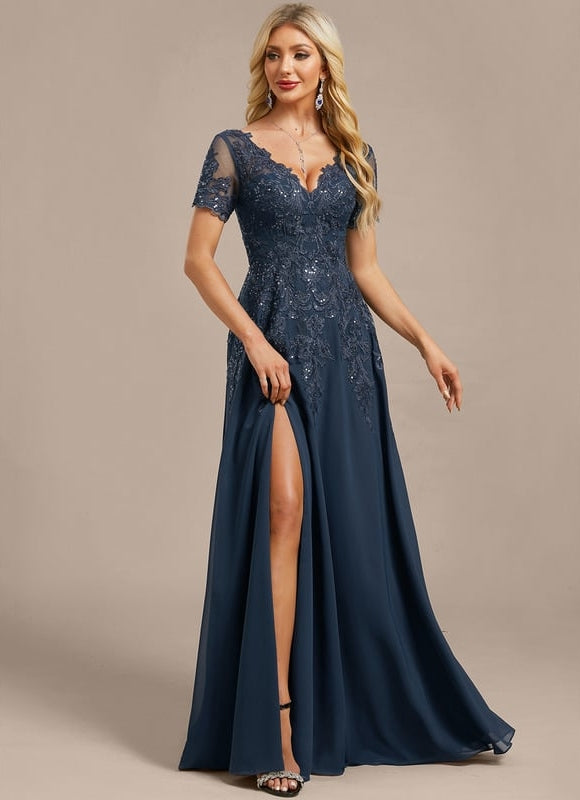 Robe Chic Longue Émeraude Élégante