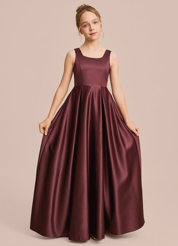 Robe Chic Bleu Satiné - gallery 7