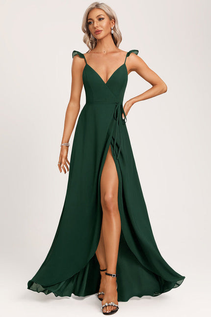 Robe Chic Mousseline Asymétrique - gallery 1