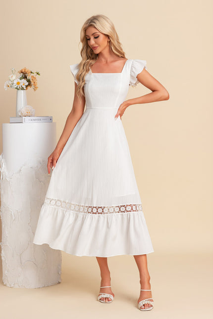 Robe Chic Écrue Rétro - gallery 6