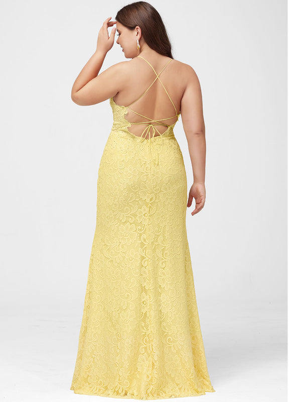 Robe Chic Jaune Éclatant - gallery 9
