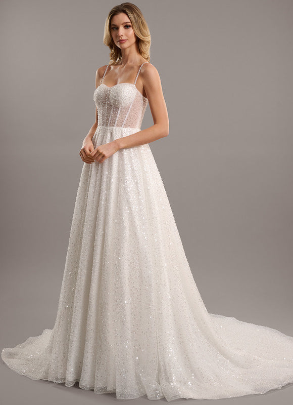 Robe Chic Étoilée Satinée - gallery 4