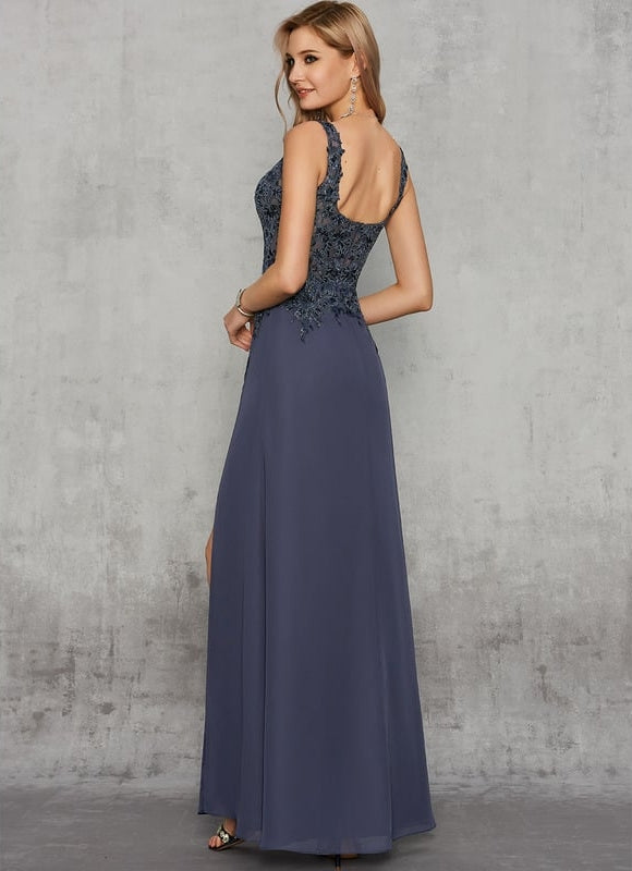 Robe Chic Longue Émeraude Élégante - gallery 1