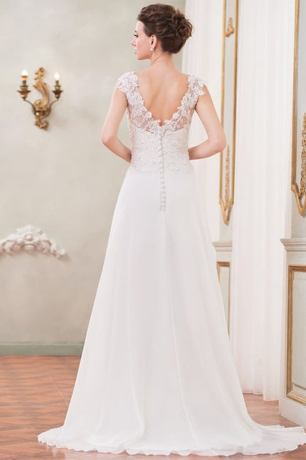 Robe Chic Aérienne Satinée - gallery 1