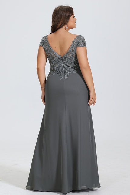 Robe Chic Élégance Charbon - gallery 7
