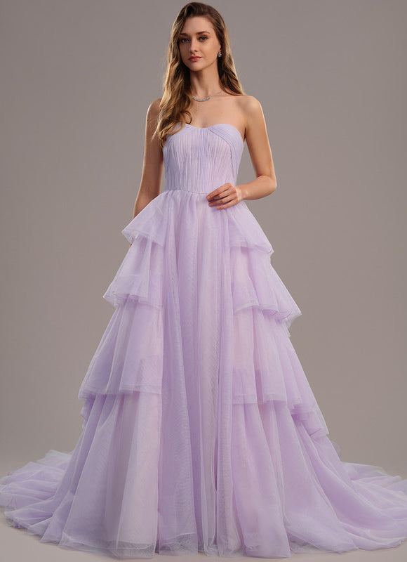Robe Chic De Mariée Lavande