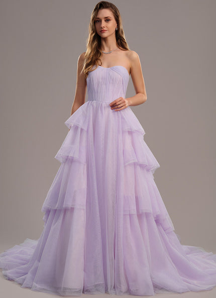 Robe Chic De Mariée Lavande