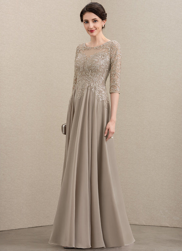 Robe Chic Violette Brodée - gallery 3
