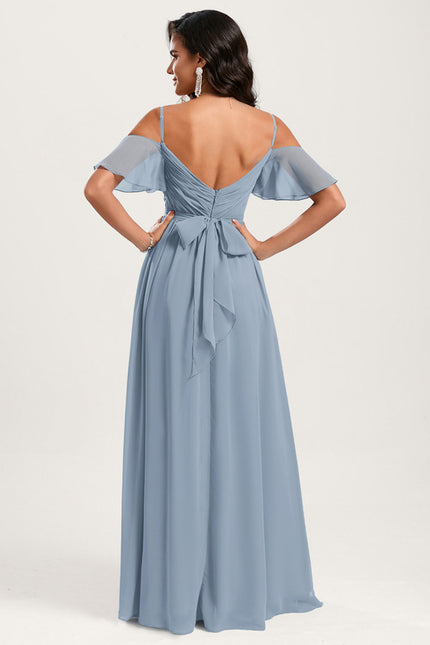Robe Chic Fluide Ciel - gallery 2